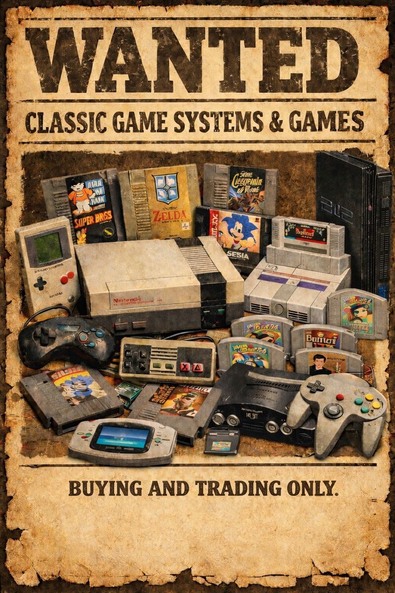 N64 / Sega /GBA /PS1/2/3 games.