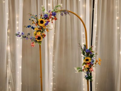 Wedding Decor Backdrop & Stand