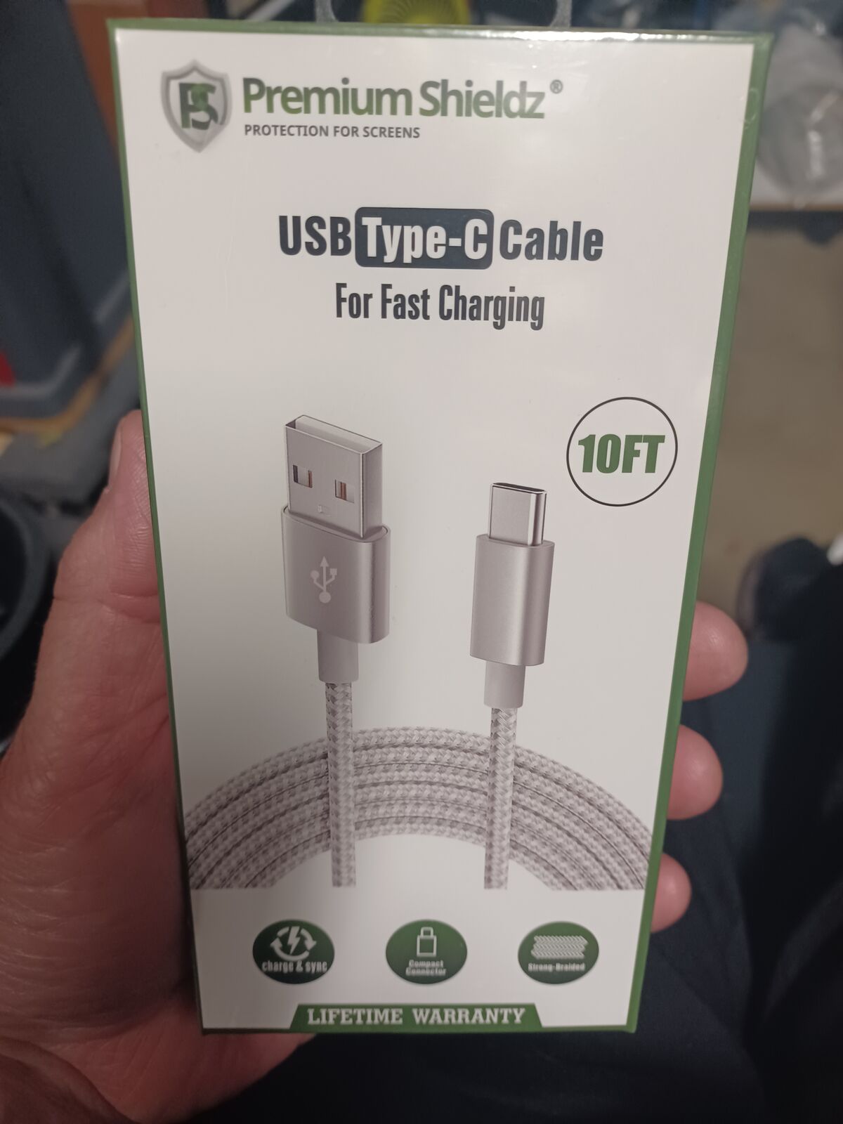 Premium Shieldz Premium 10 Foot Fast Charging Cabl