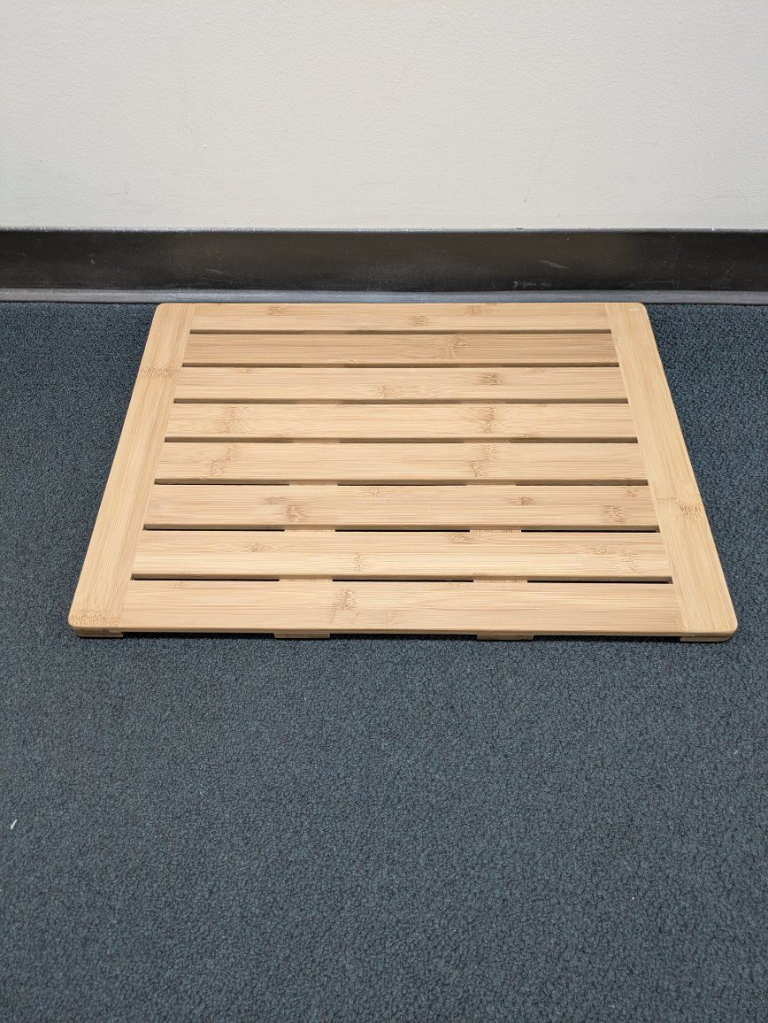 Bamboo Non Slip Shower Mat