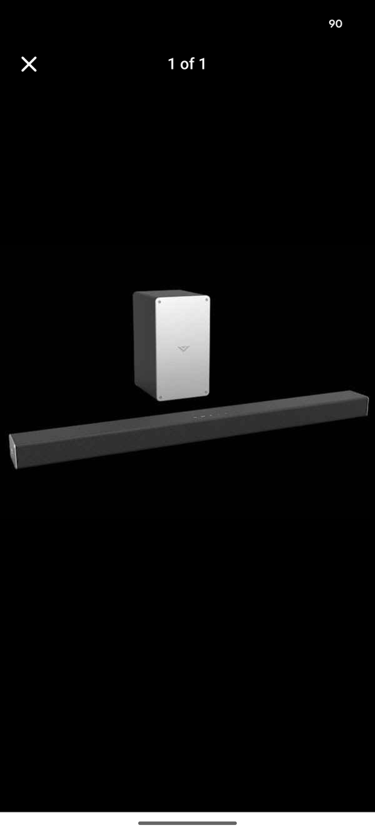 Vizio aoung bar and sub woofer