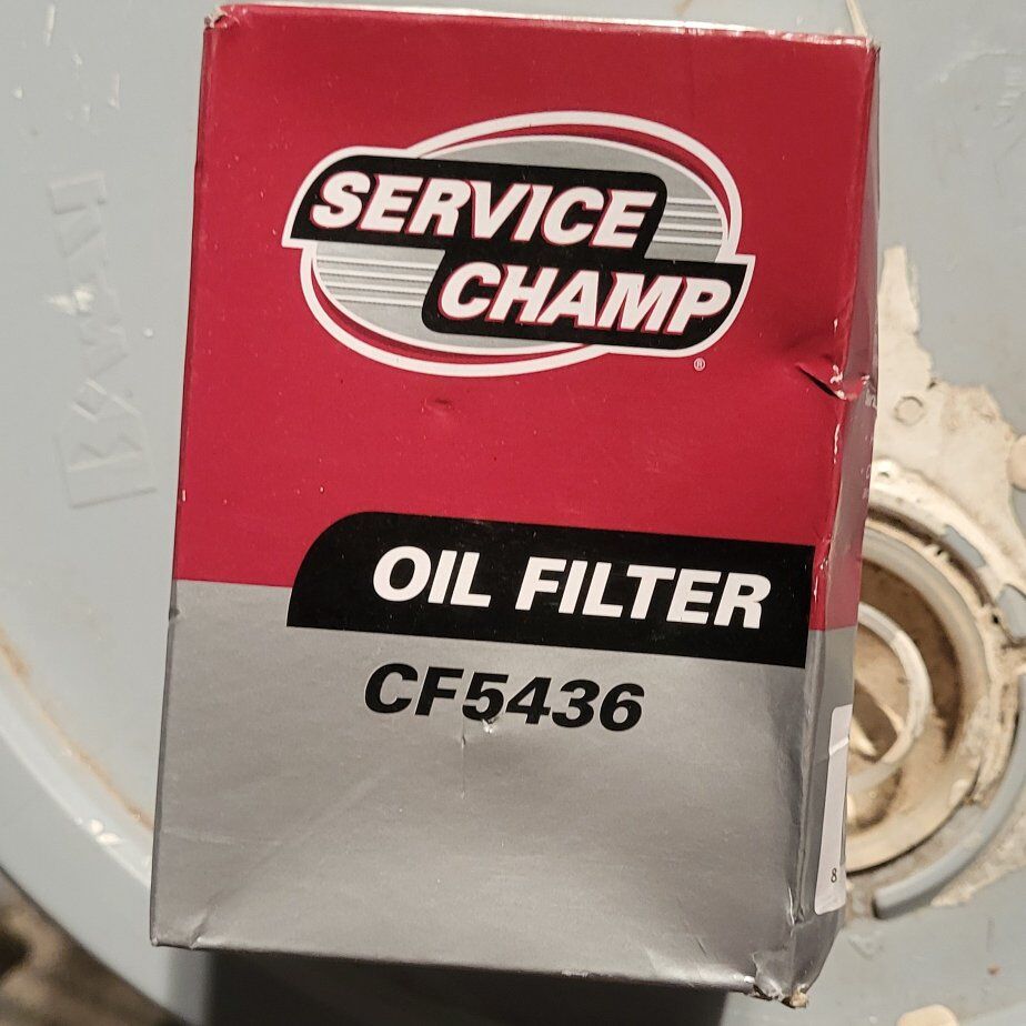 service champ oil filter