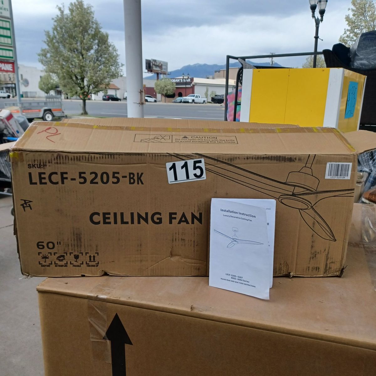 60 in ceiling fan with light