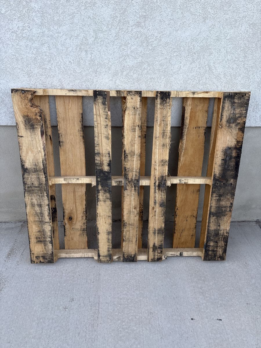 Used Wooden Shipping Pallet - Great for DIY Projects or Storage