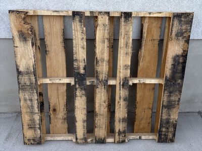 Used Wooden Shipping Pallet - Great for DIY Projects or Storage
