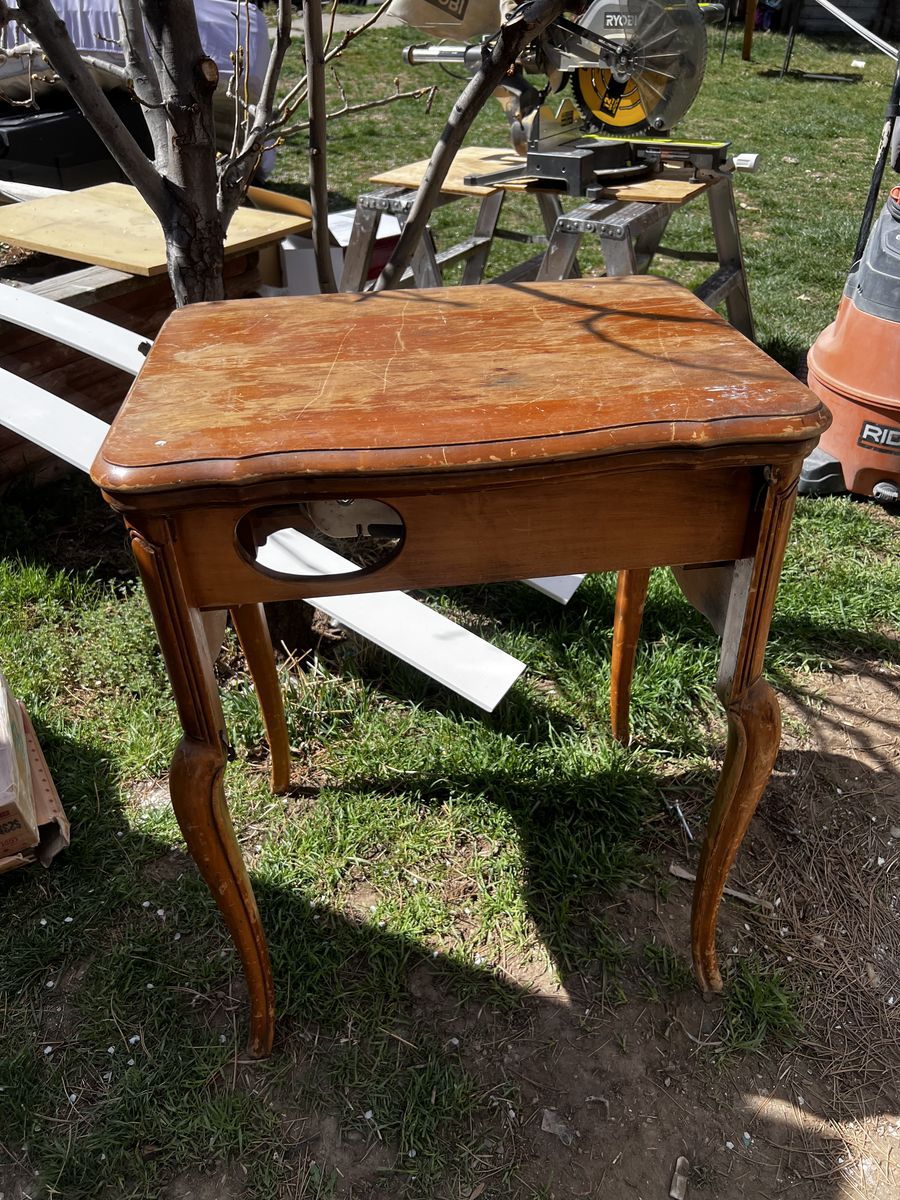 Antique sewing machine