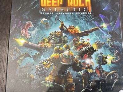 Deep Rock Galactic 2nd edition board game