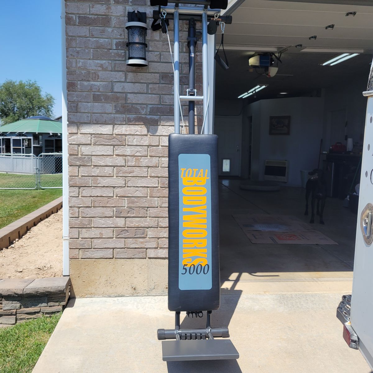 Various Exercise equipment Total body works Gym 5000 Inversion Table Thighs by Jake Shaker vibration plate machine