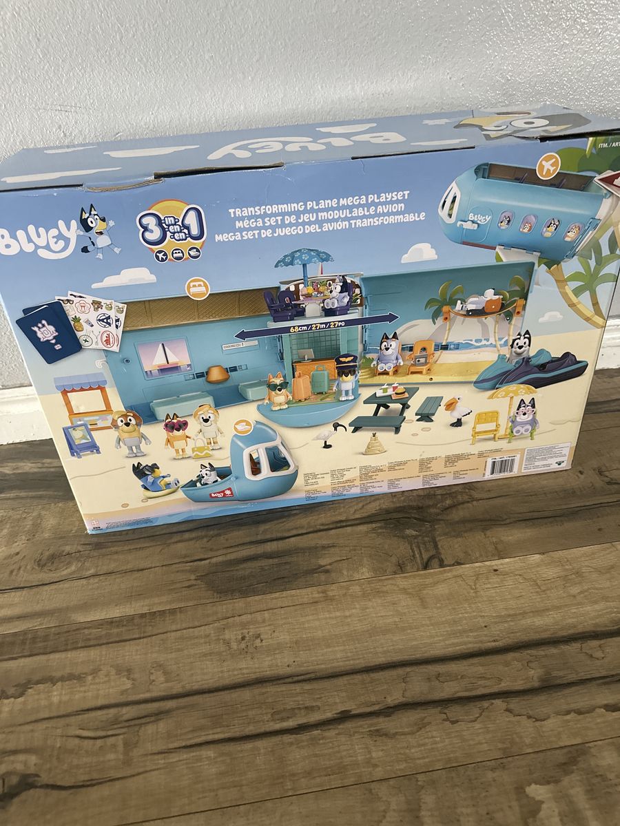 Bluey Transforming Plane Mega Play