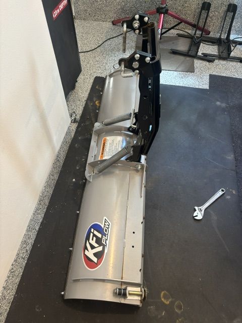 KFI 72" UTV Snow Plow Fits Kawasaki KRX 1000 (Manual Angle)