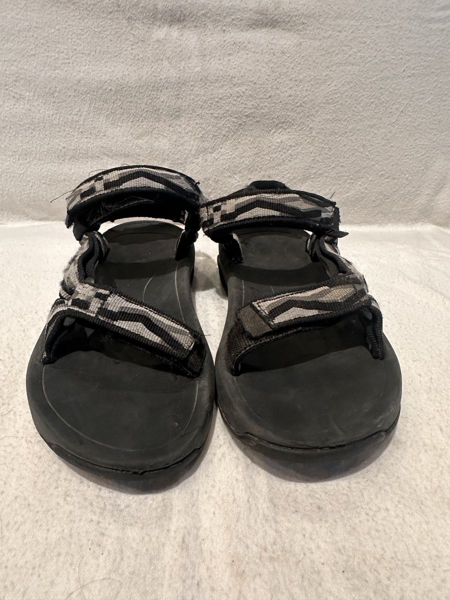 Teva toddler, size 12, black and gray sports sandals