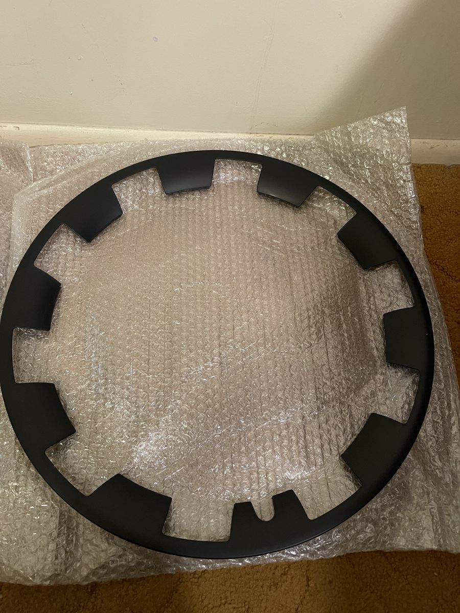Tesla Model Y Black Plastic 20 Rim Protector