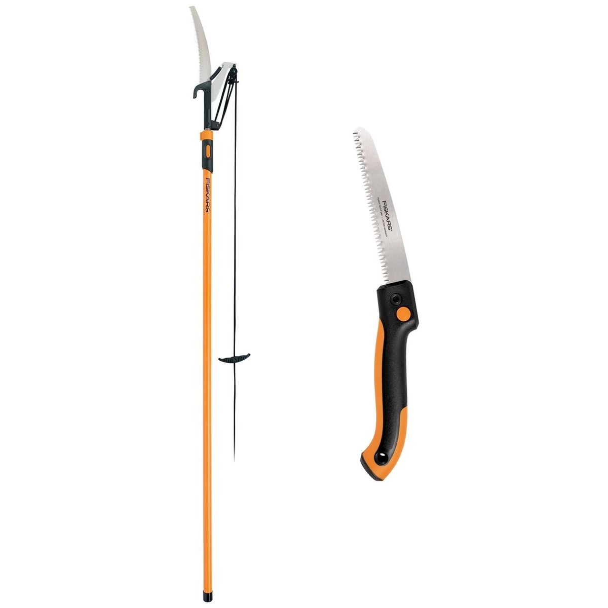 Fiskars 12' Tree Pruner & 7" Folding Saw  1967227  #106027