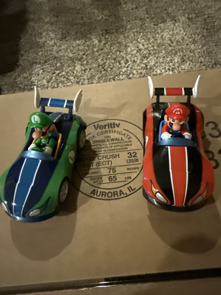 Nintendo Mario Kart Carrera GO Racing Cars - Mario and Luigi Set