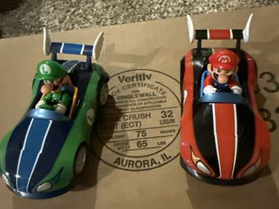 Nintendo Mario Kart Carrera GO Racing Cars - Mario and Luigi Set