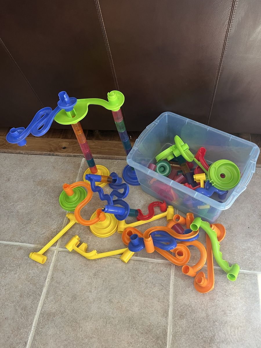Marble building tower pieces to make your own creations