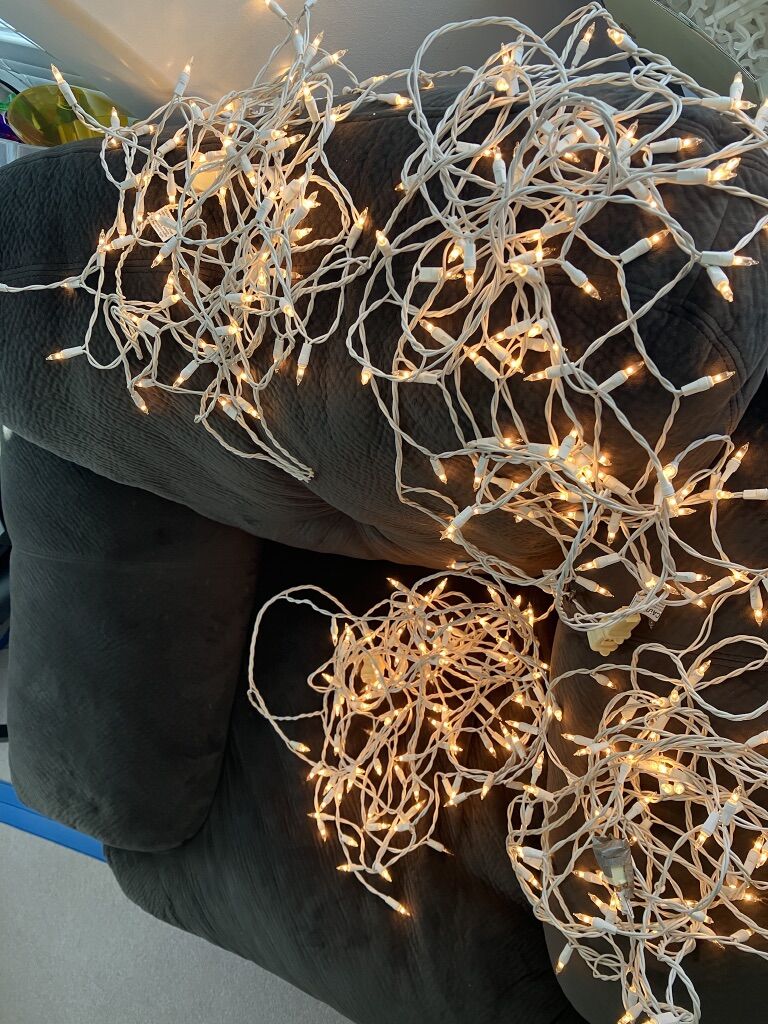 12 Strands Icicle Lights (some 14’: Some 10’)