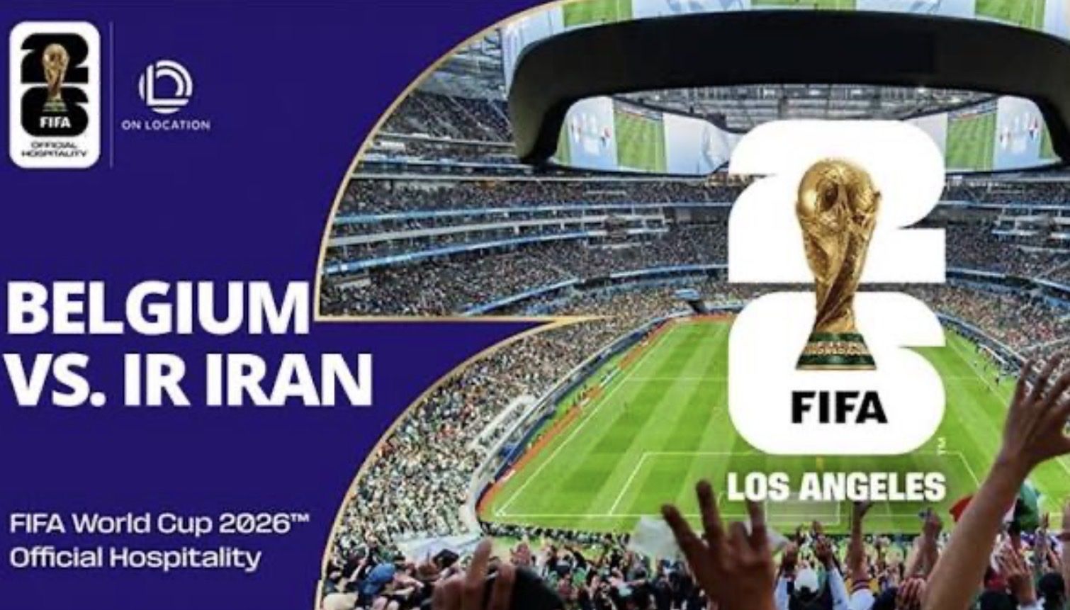 FIFA World Cup Belgium vs Iran