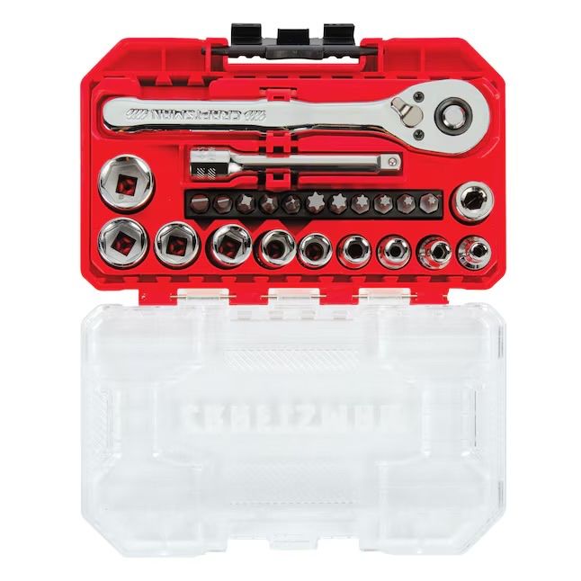 NEW Craftsman 24 piece Metric Socket Wrench Set