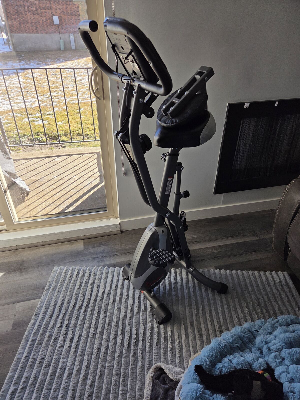 Foldable exercise bike