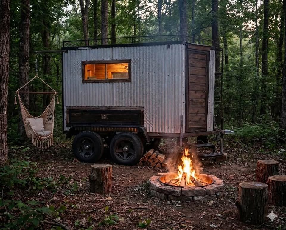 sauna Rental Camper Trailer party