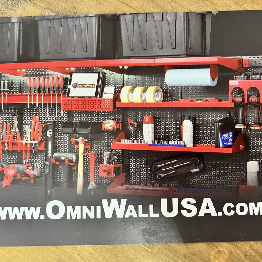Omniwall Tool Organization Wall Rack - Brand New in Box