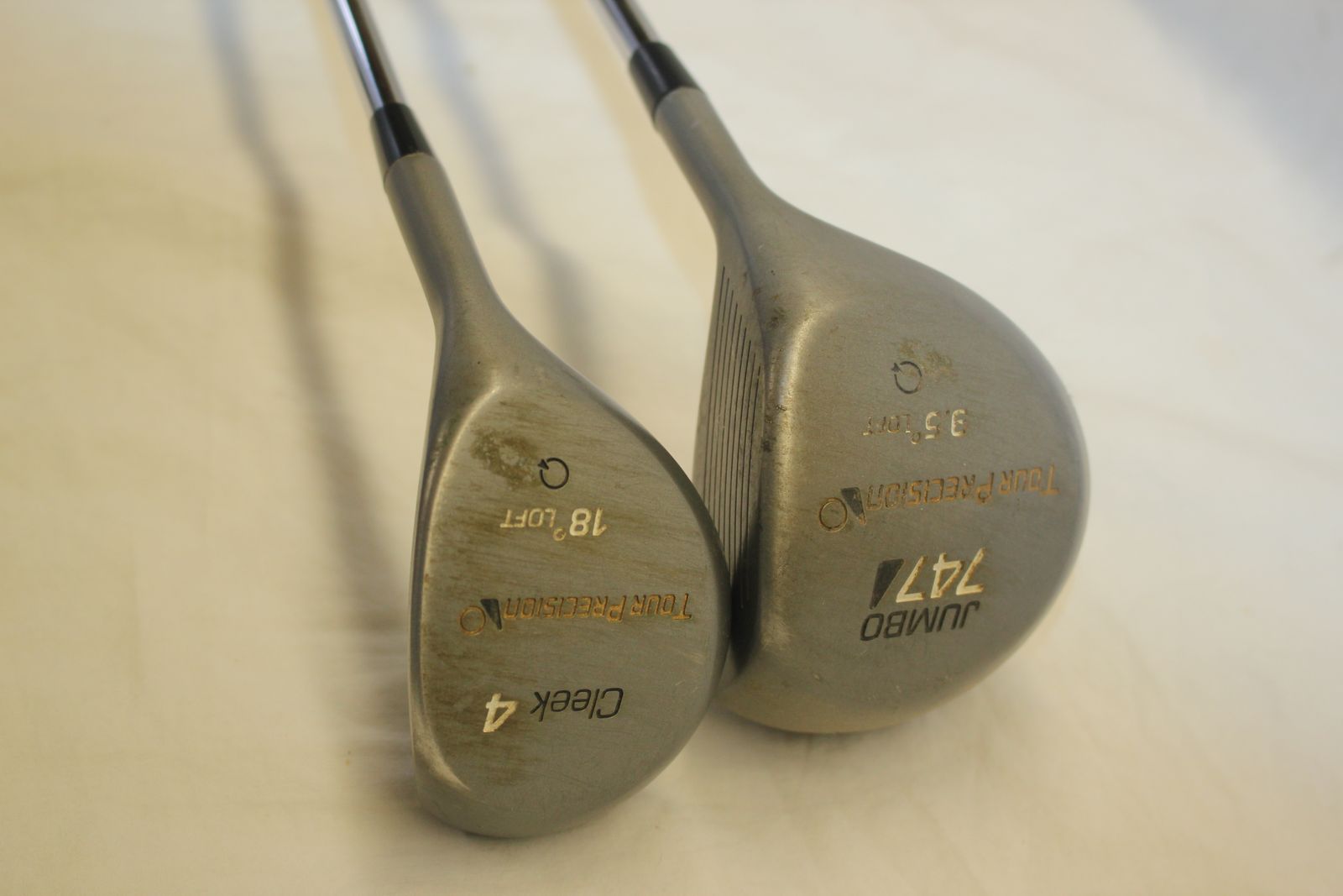 Vintage First Generation Metal Woods (Driver and 5-Wood)