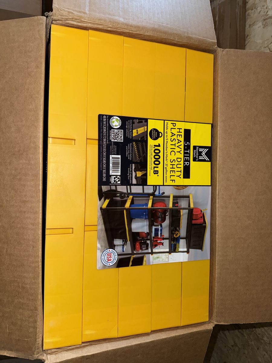 Members Mark Heavy Duty 5 Tier Shelf