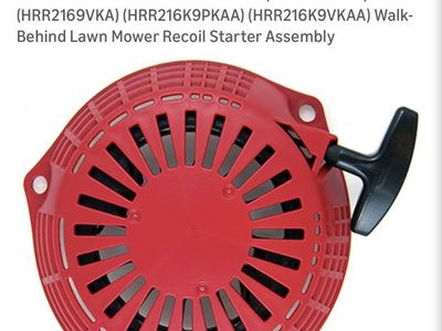New Honda Recoil assembly