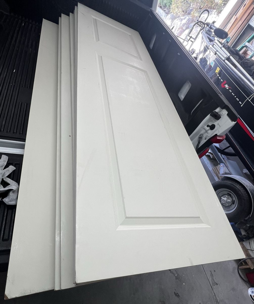 New Masonite 2 Panel Smooth Solid Core Primed Composite Interior Door