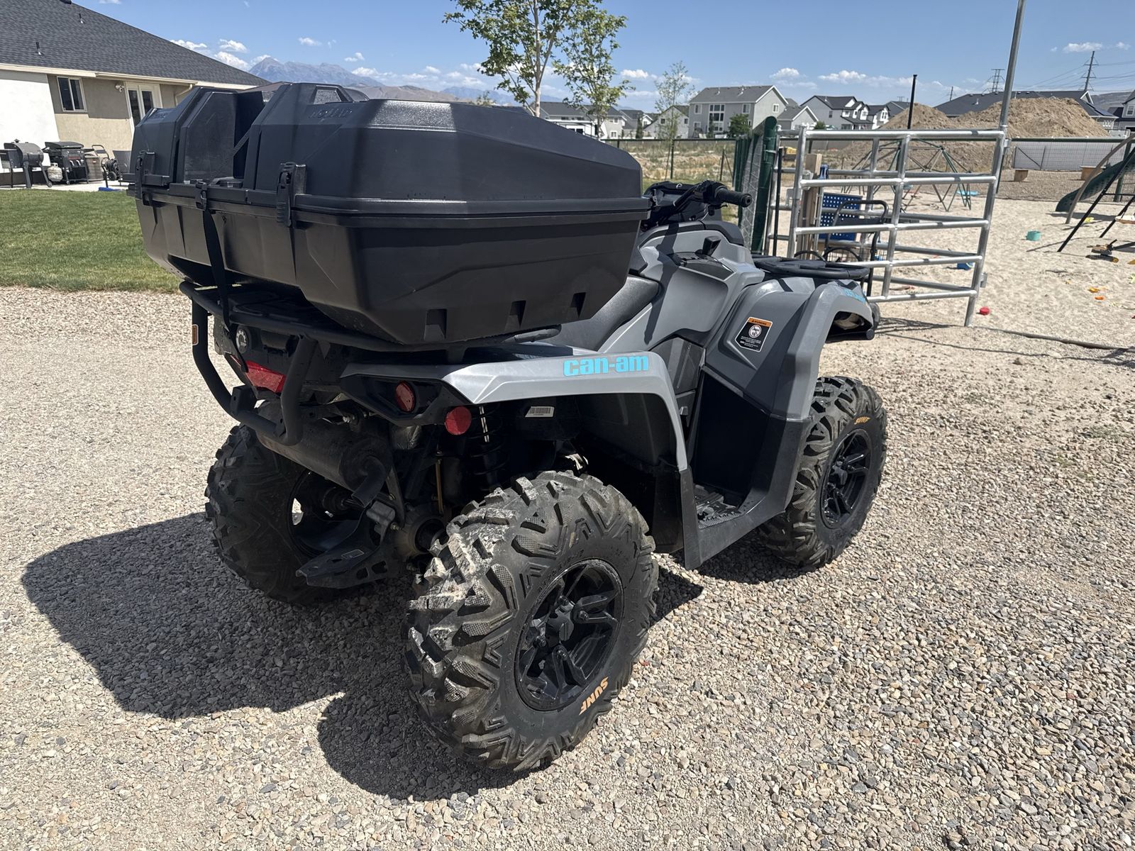 Can-Am Outlander 4WD ATV with Storage Box