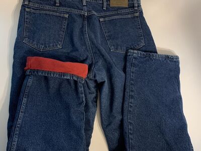 38 X 32 Cabela's Mens Fleece Lined Jeans