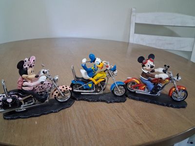 Mickey and Friends' Fun on the Open Road Collection Limited Edition Figurines (Set of 3)
