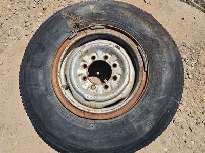 Various Rims - 8 lug, 6 lug, 5 lug, and a donut
