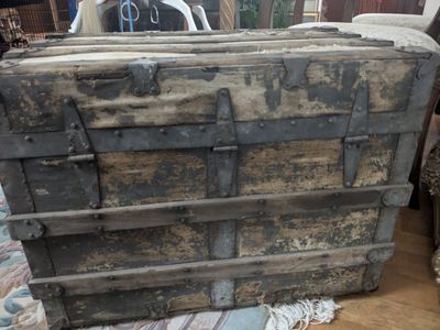 Antique Steamer Trunk