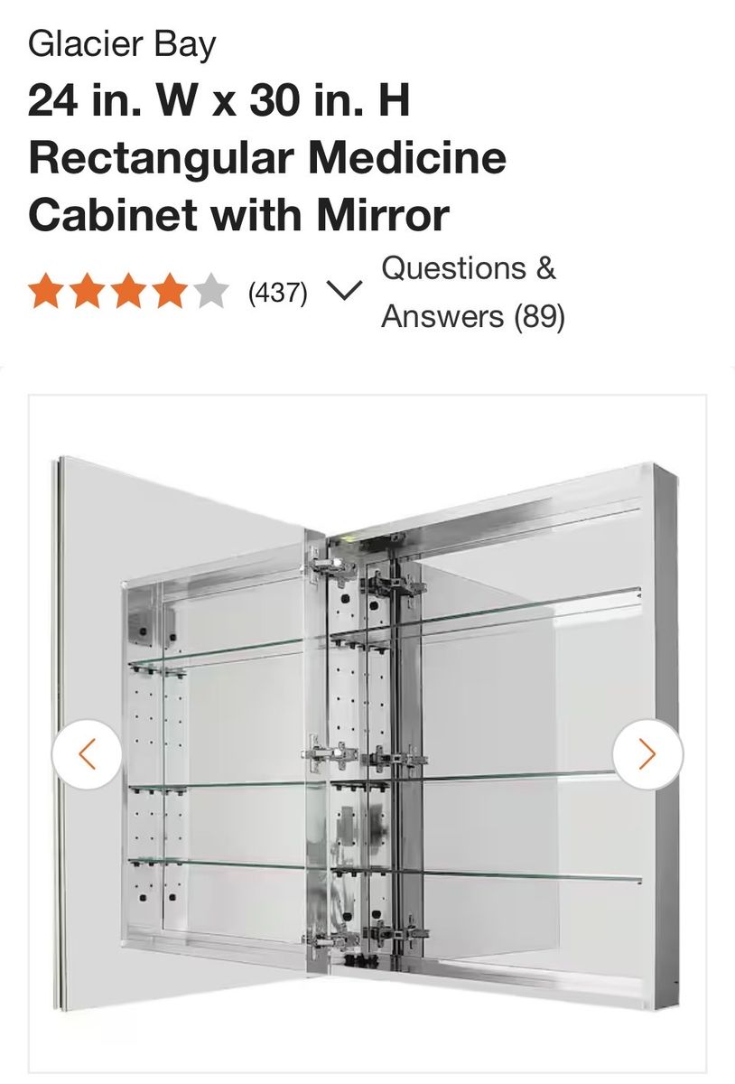 Mirror Medicine Cabinet