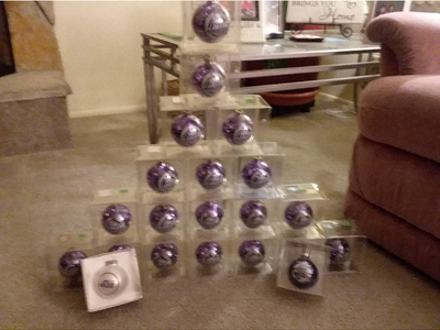 Utah jazz vintage ornaments