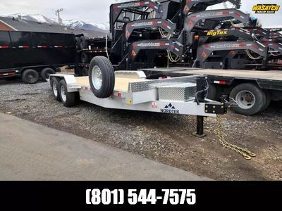 2026 Nordtek Trailers 20' DBT TD Aluminum 14K Tilt
