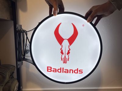 Neon Sign Badlands Camo
