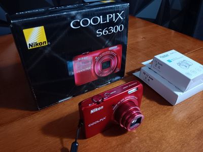 Nikon COOLPIX S6300 16 MP Digital Camera with 10x