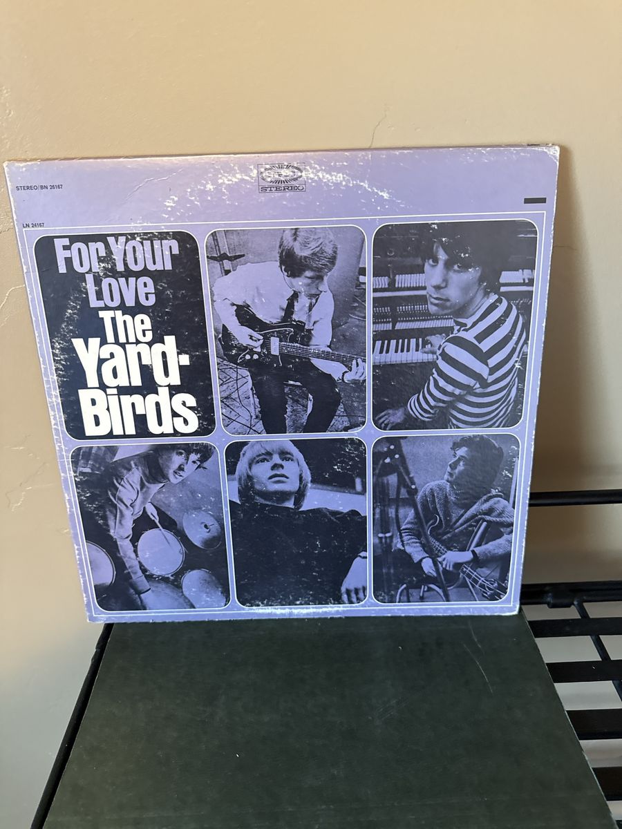 The Yardbirds - For Your Love Vinyl LP Record (Stereo / BN 26167)