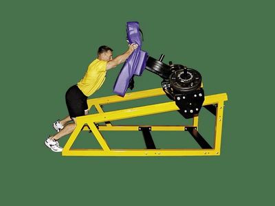 FootBall Block Sled Workout Machine
