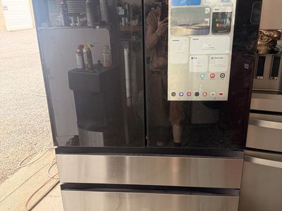 Samsung Bespoke 4-Door Refrigerator with Family Hub Touchscreen