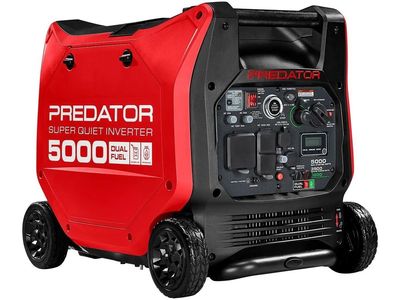 Predator 5000 Max Starting Watts Dual Fuel Super Quiet Inverter Generator for RENT