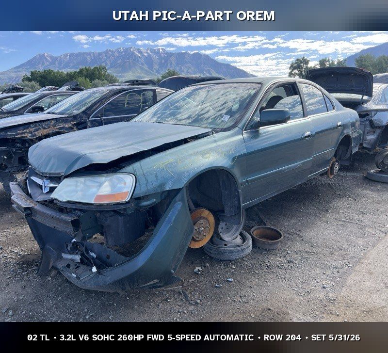 2002 Acura TL Parts - UTPAP Orem