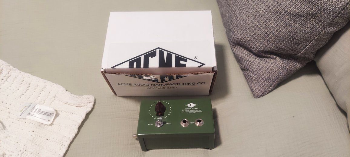 Acme Audio WB-3 Motown DI Direct Box