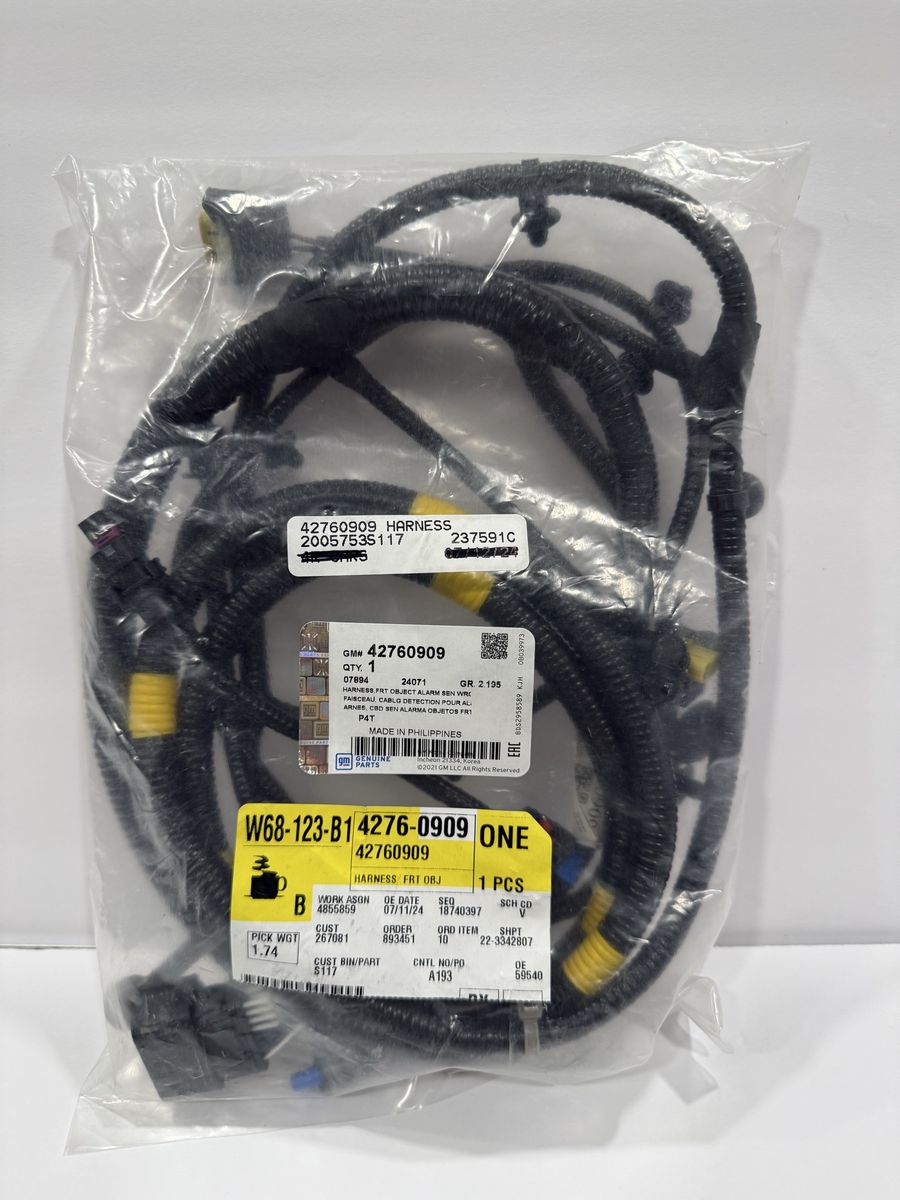 Front Object Alarm Sensor Wiring Harness - GM (42760909)