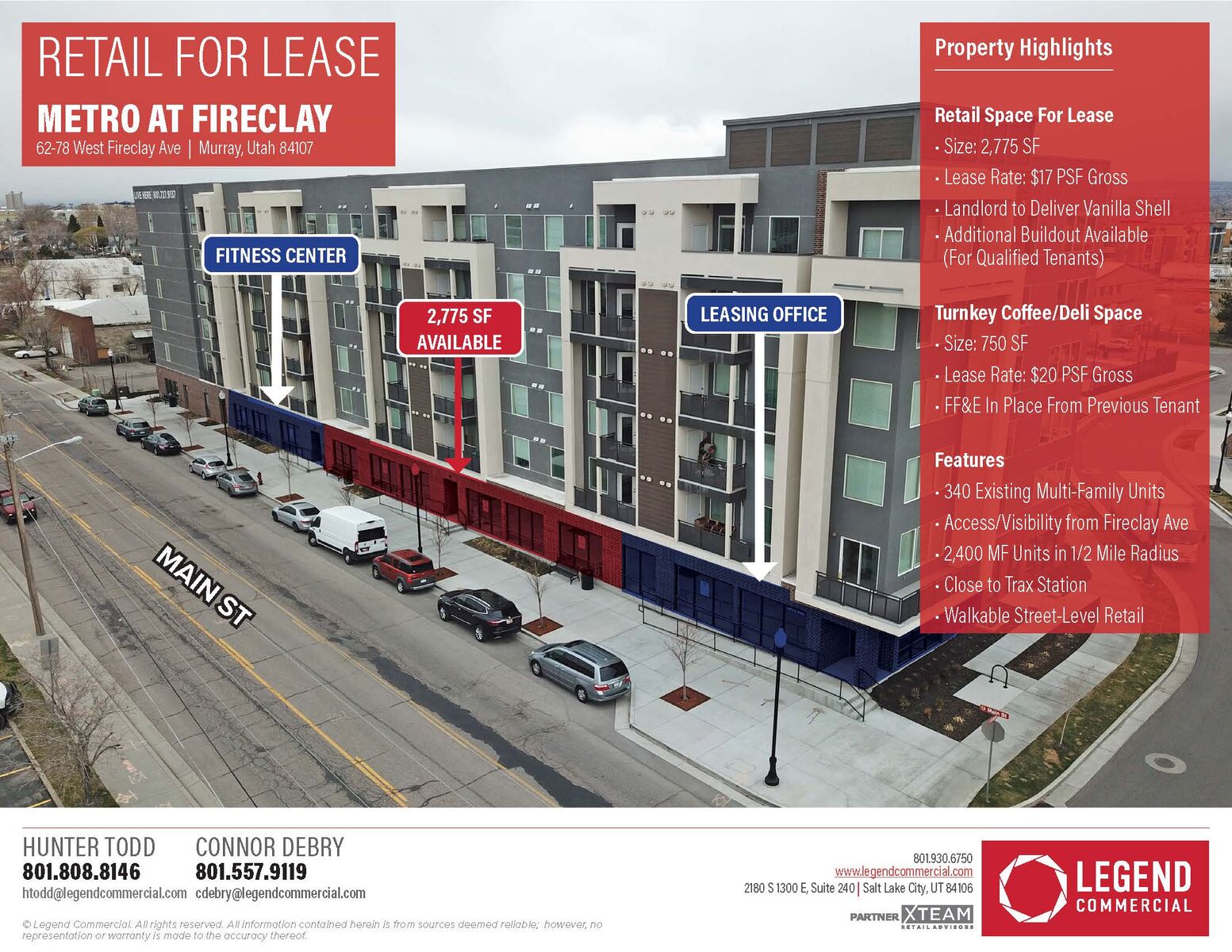 Main St Retail Space (2,775 SF)