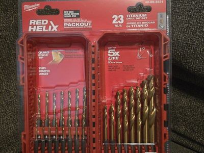 New 23 pce Drill Bit Set