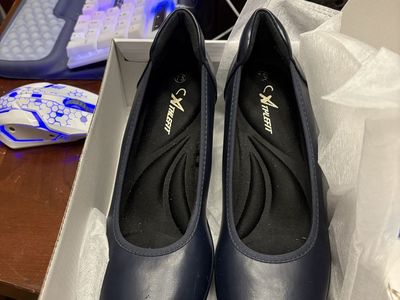 Dark blue women’s shoes